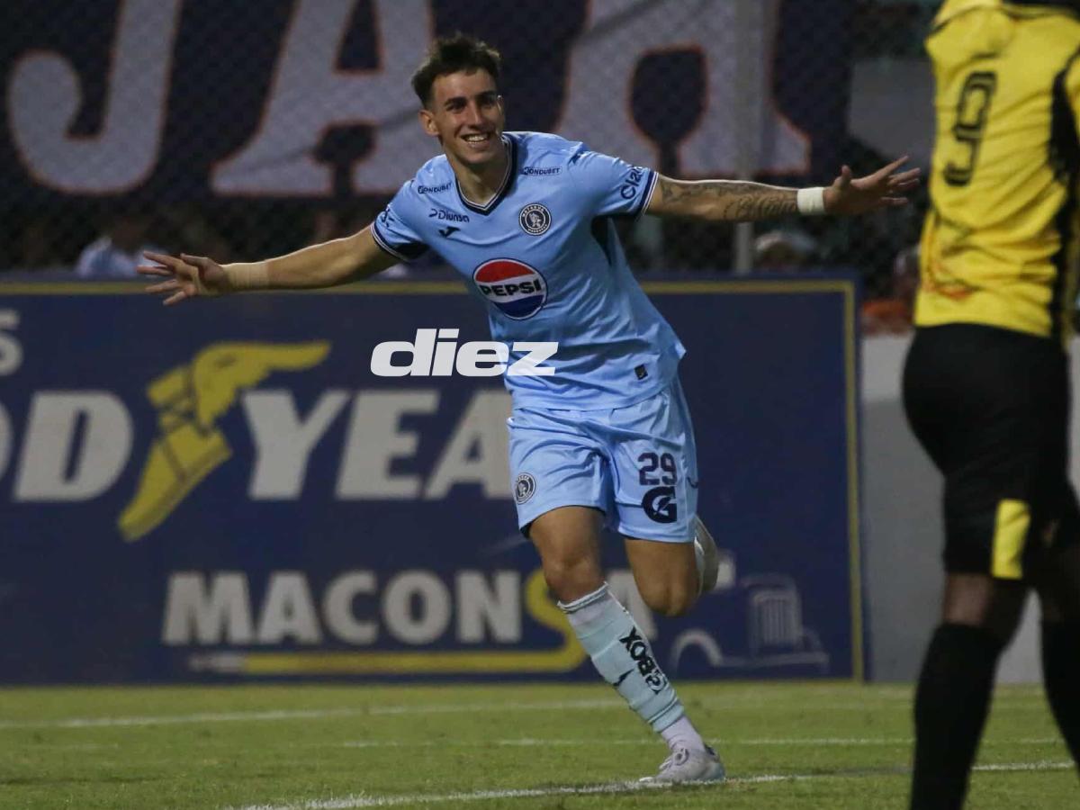 La noche de Rodrigo Auzmendi, el gol al estilo de Lamine Yamal y fiesta de Motagua tras humillar al Génesis en la liguilla