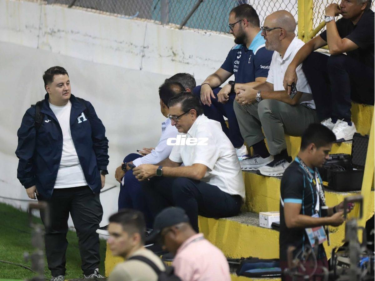 Con los alemanes presentes, los invitados y el fotón que se tomó Honduras: así fue el último entreno de La H en el Morazán