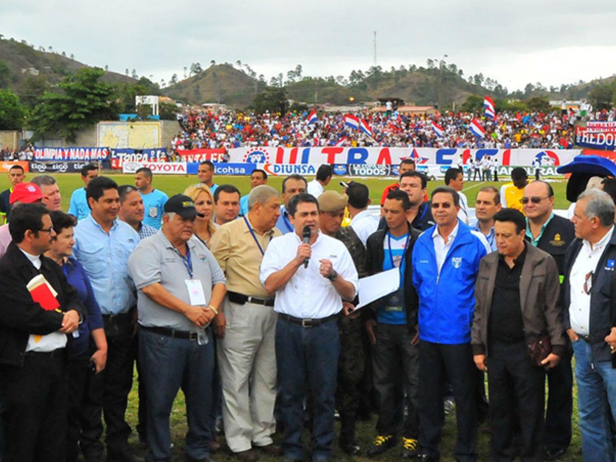 JOH ligado al fútbol hondureño: Mundialista con Honduras y fue el creador de Copa Presidente