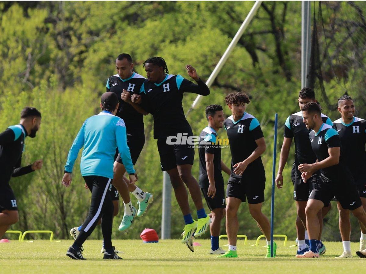 Con Ramón Núñez de invitado de lujo: Así pulió Reinaldo Rueda el último entreno de la Selección de Honduras en Dallas