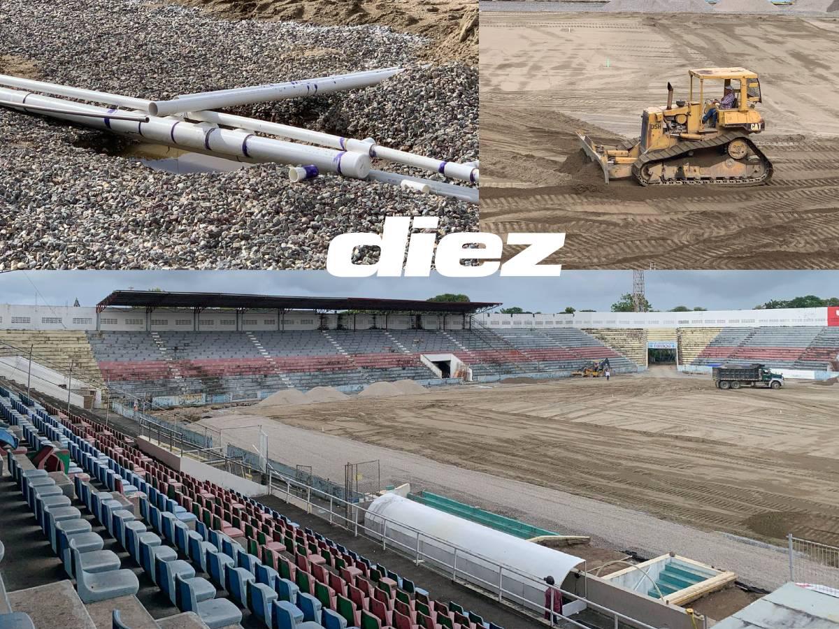 Fotos: así luce el estadio Ceibeño luego de 3 meses de trabajos para remodelación del césped ¿Cuándo finaliza la obra?