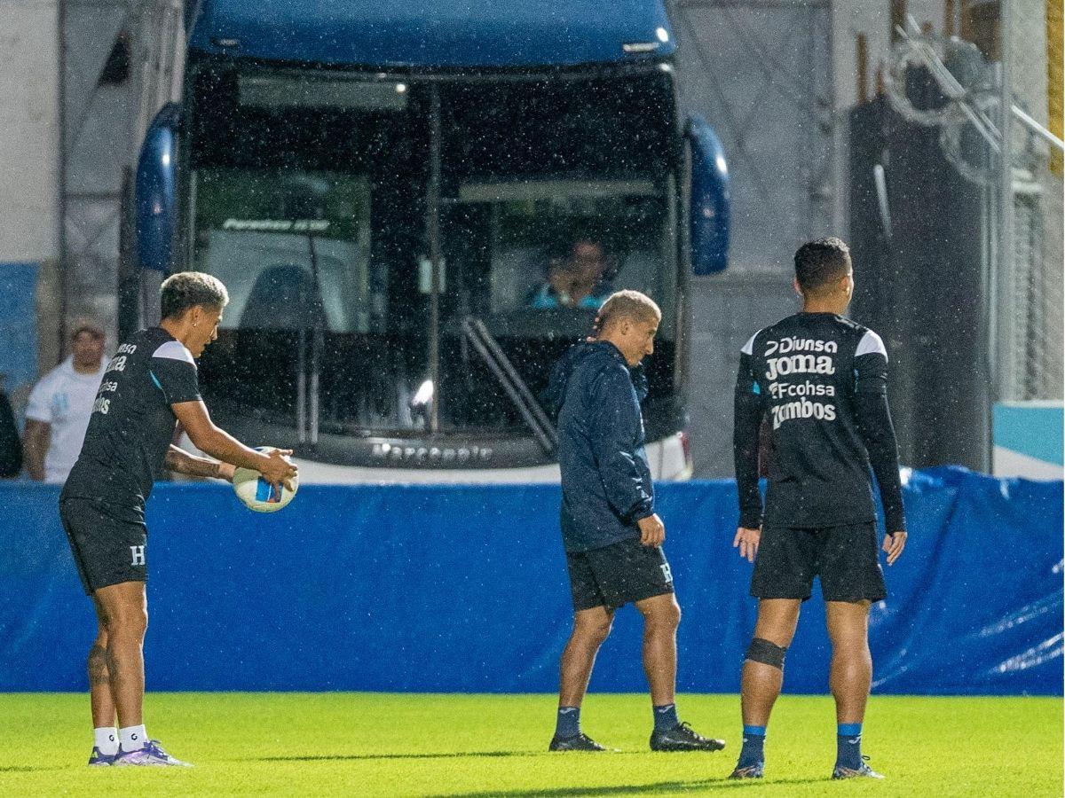 Misión: vencer a Nicaragua, ¡Honduras realizó su segundo entrenamiento en el búnker del Estadio Nacional Chelato Uclés!