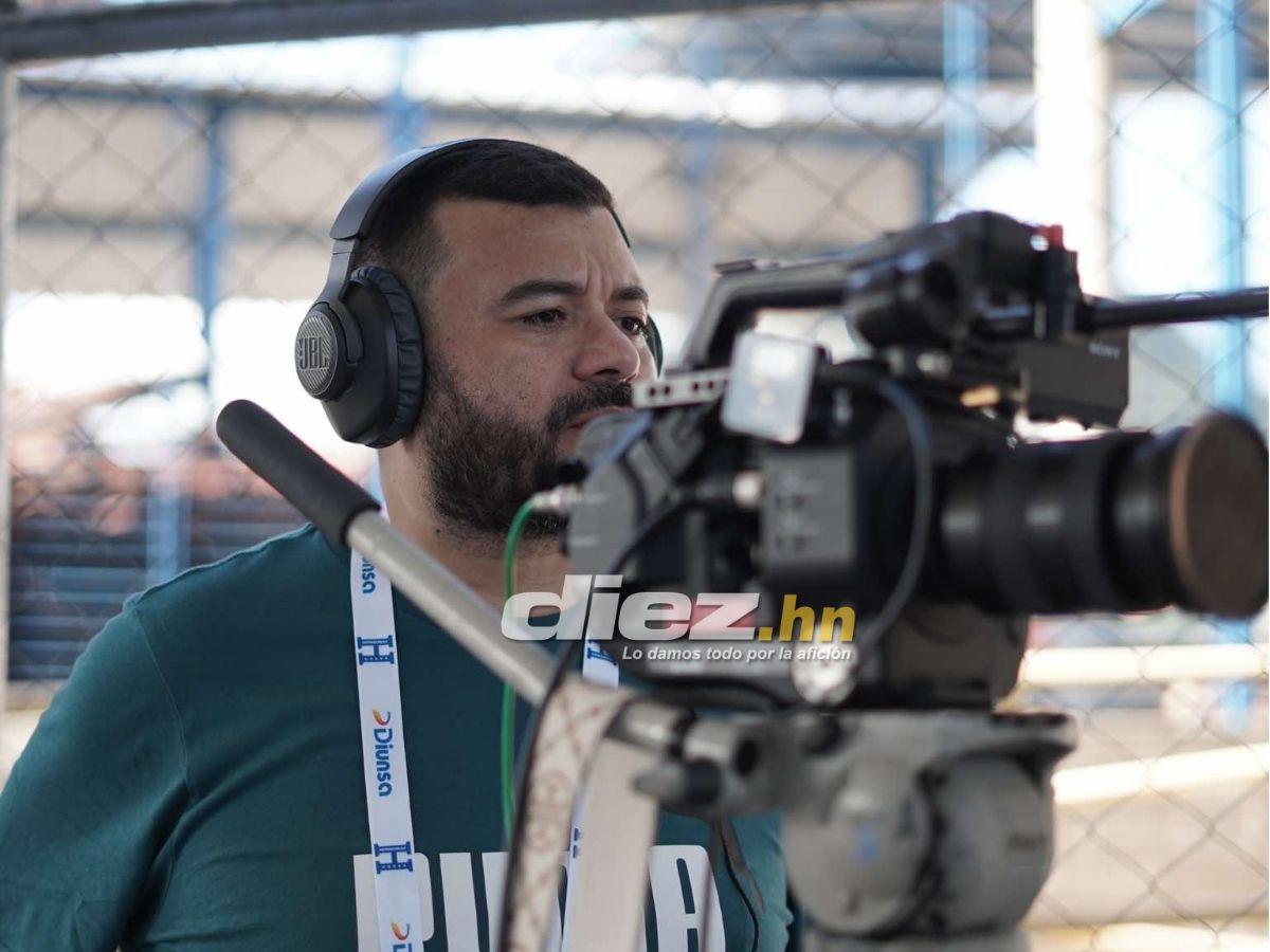 Ambientazo en el Nacional: Famosos, señor cautiva con curioso gorro y chicas enamoran en el Honduras-Jamaica