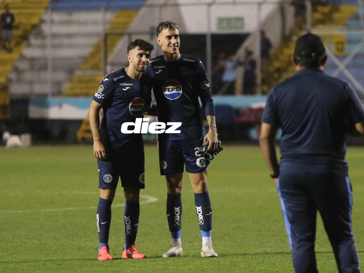 No se vio en TV: Entre lágrimas, Agustín Auzmendi se despide de Motagua; bellas chicas y frustración para Marathón