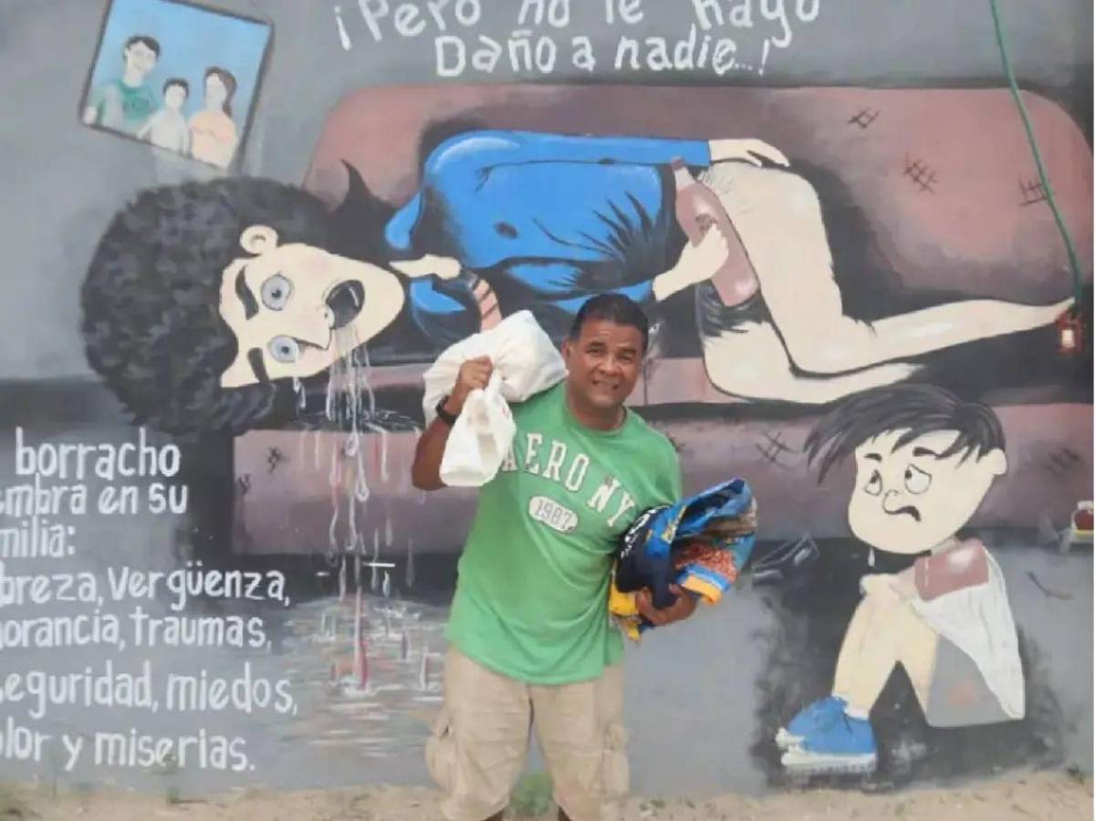 Exfutbolista hondureño recae, duerme en la calle y clama por ayuda urgente