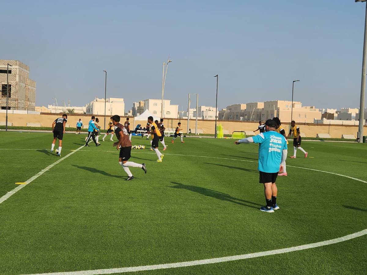 El curioso escenario del debut: Honduras afinó detalles para jugar ante el máximo favorito en el Mundial de Qatar Sub-17