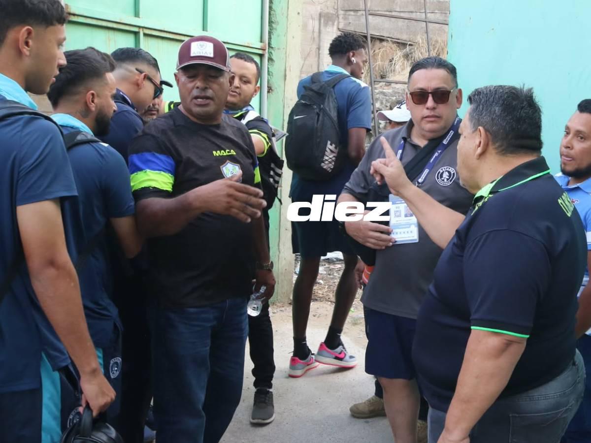 Plantel de Motagua esperó a Romario, bellezas y ¿Entró Emilio al estadio?