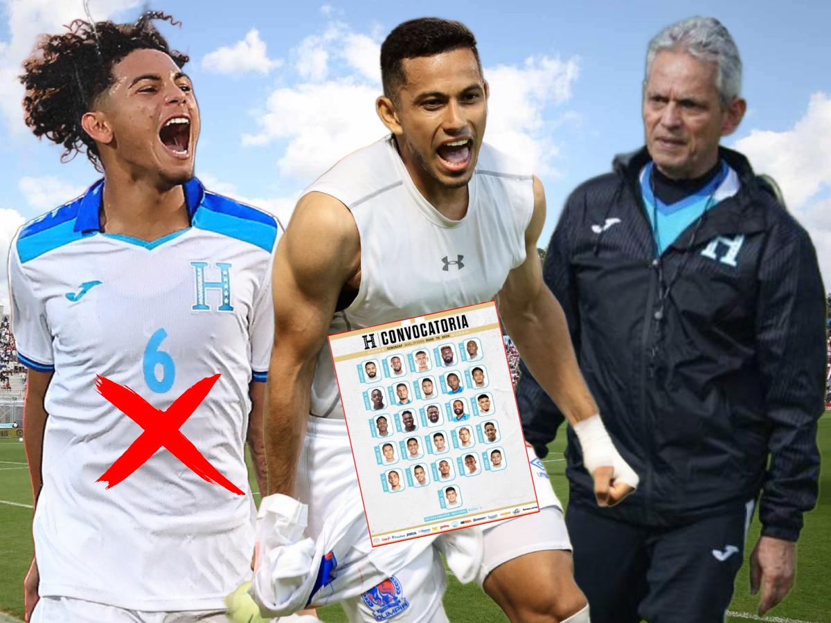David Ruiz es baja y regresa el máximo goleador de Rueda: las sorpresas y ausencias en la convocatoria de Honduras