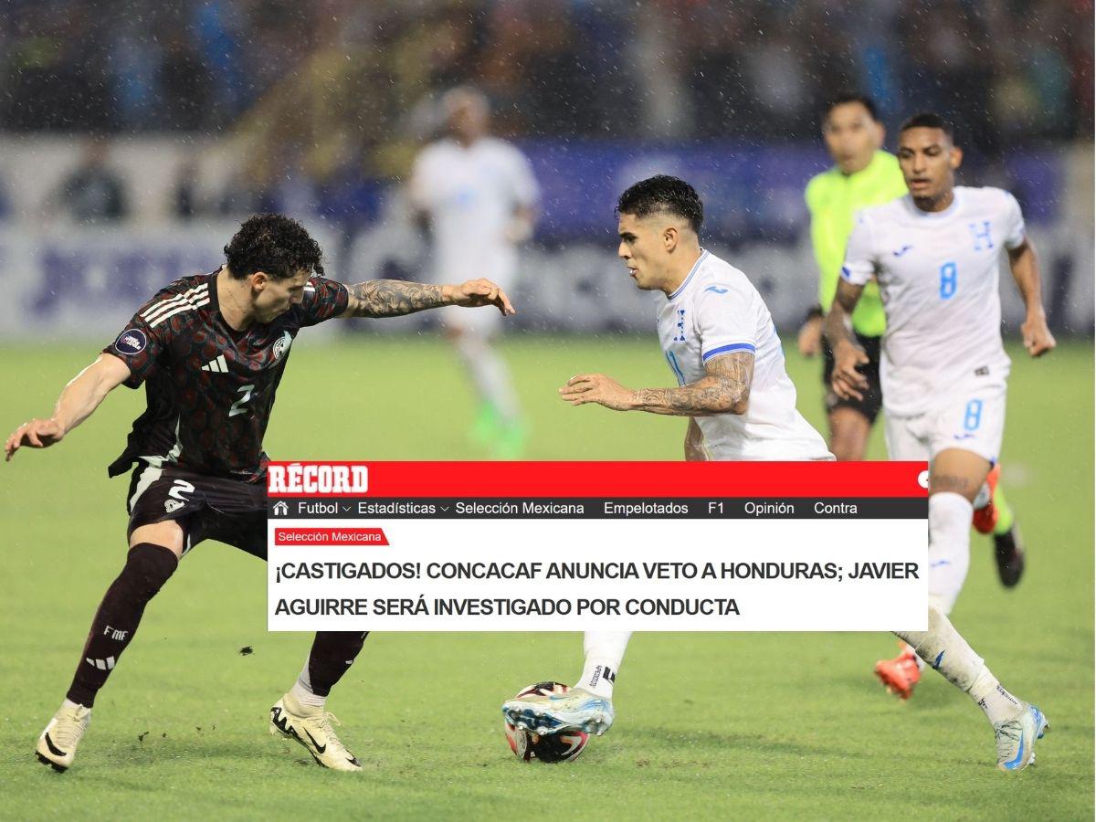Faitelson pide castigo para Aguirre por gestos obscenos y prensa de México mete miedo a Honduras: “Será un infierno”