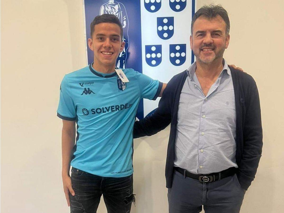 De ser desechado por Olimpia y Motagua, a fichar en Europa: Rodrigo Rodríguez, nuevo jugador del Vizela de Portugal