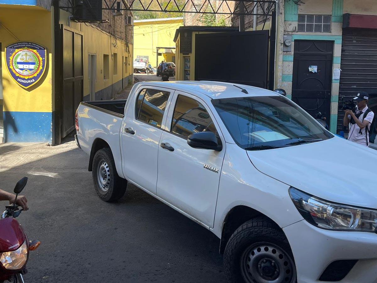 Por tierra y aire: Así fue escoltado el “Pescado” Bonilla hacia los juzgados bajo fuerte dispositivo de seguridad