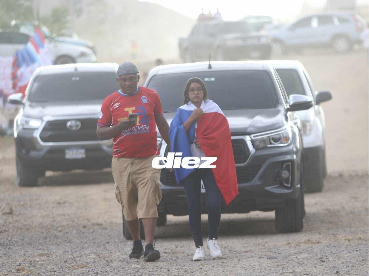 Fiebre por Olimpia en Choluteca, chica robó miradas y los nuevos fichajes del Rey de Copas en su debut en el Clausura