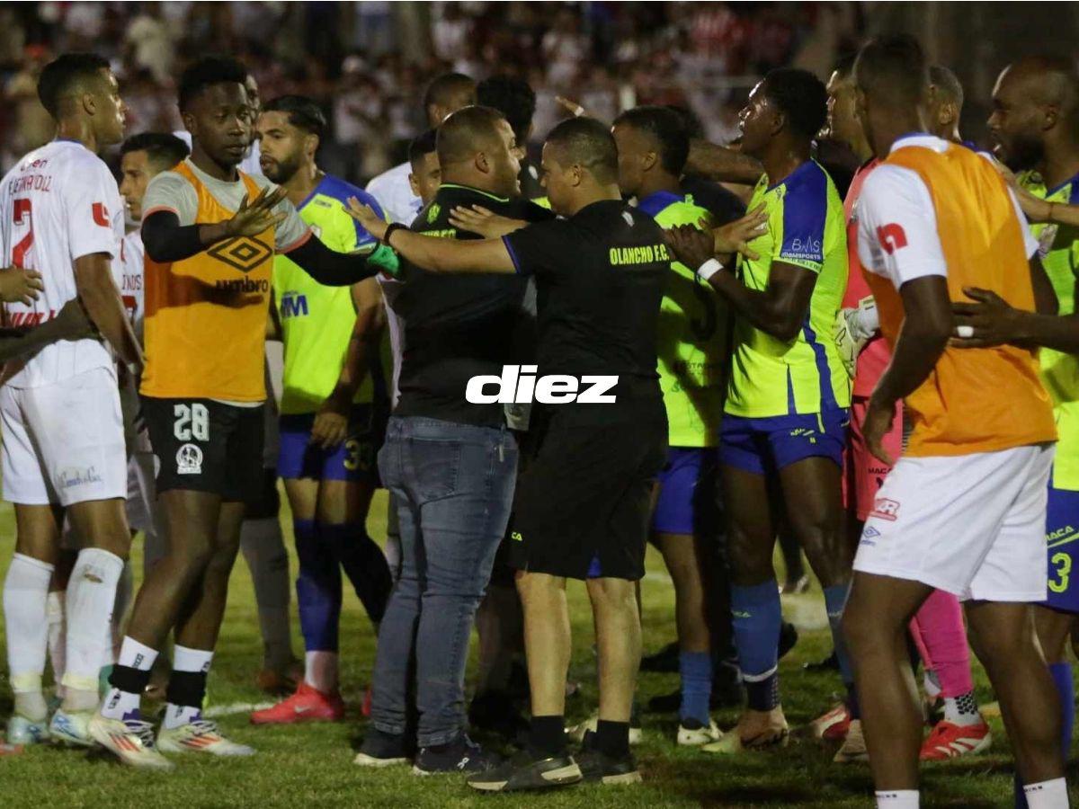 No se vio en TV: Bronca en Olimpia tras batacazo, zafarrancho en Danlí y el llenazo espectacular en el Marcelo Tinoco