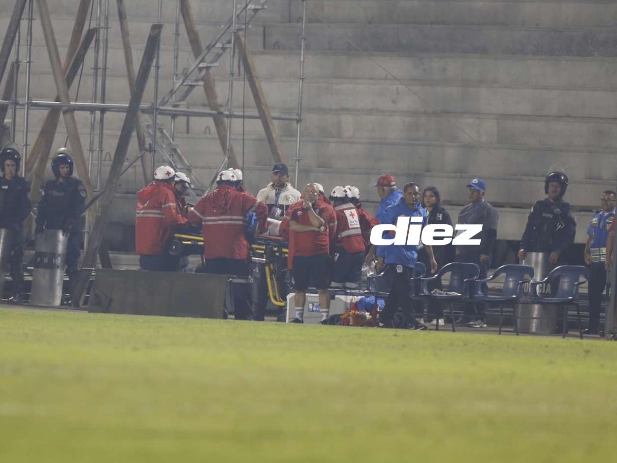 No se vio en TV del Motagua-Olimpia: Bronca entre jugadores, polémica en la final y las novias de los Auzmendi en el Nacional