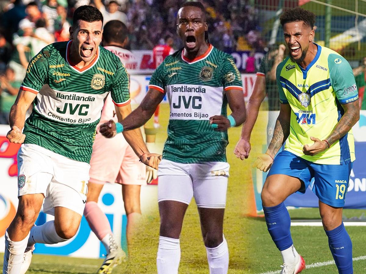 La tabla de goleadores del Apertura 2025 en Liga Nacional de Honduras sigue sufriendo cambios: Messiniti y Rubilio anotaron