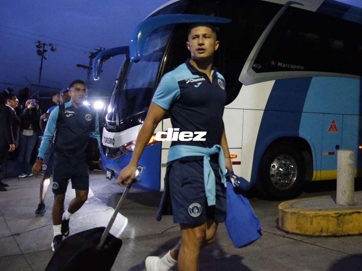 Motagua vs Olimpia en fotos: saludo especial de Troglio, derroche de bellezas en el Nacional y el curioso gorro