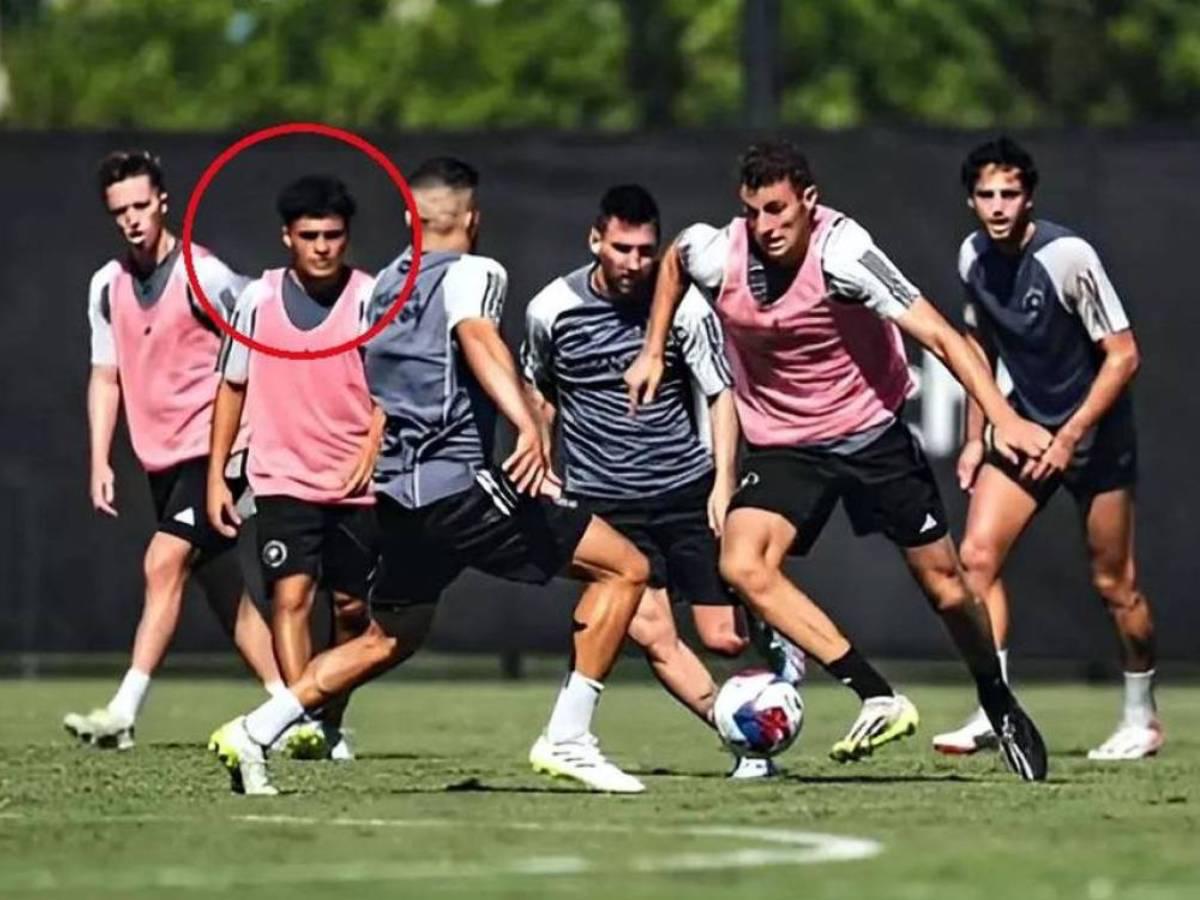 ¿Quién es? Otro hondureño se prepara para debutar al lado de Messi con el Inter Miami
