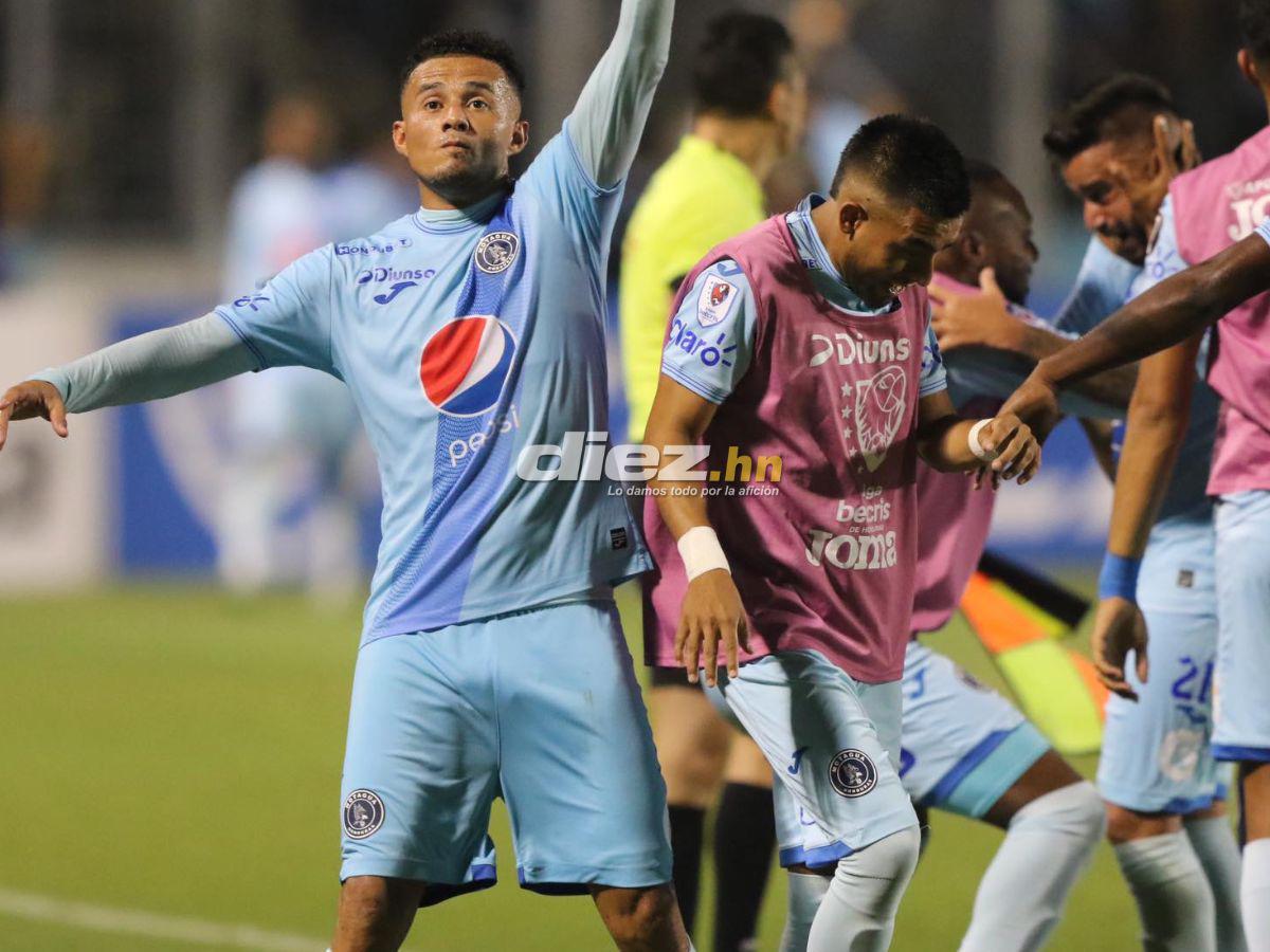 Espectacular celebración de Gabriel Araújo tras remontada de Olimpia, tristeza del Motagua y la fiesta de la Ultra Fiel