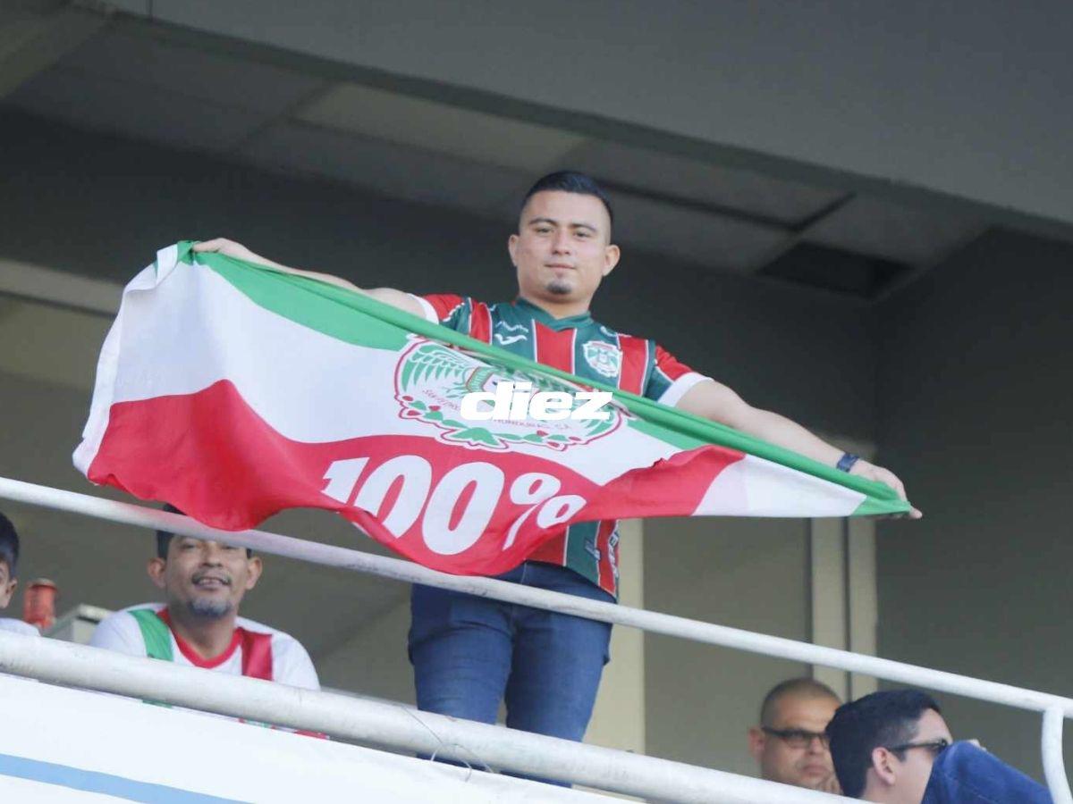 Rabia en Real España, insólita pancarta, derroche de bellezas y desenfreno en Marathón tras barrer a La Máquina en el clásico