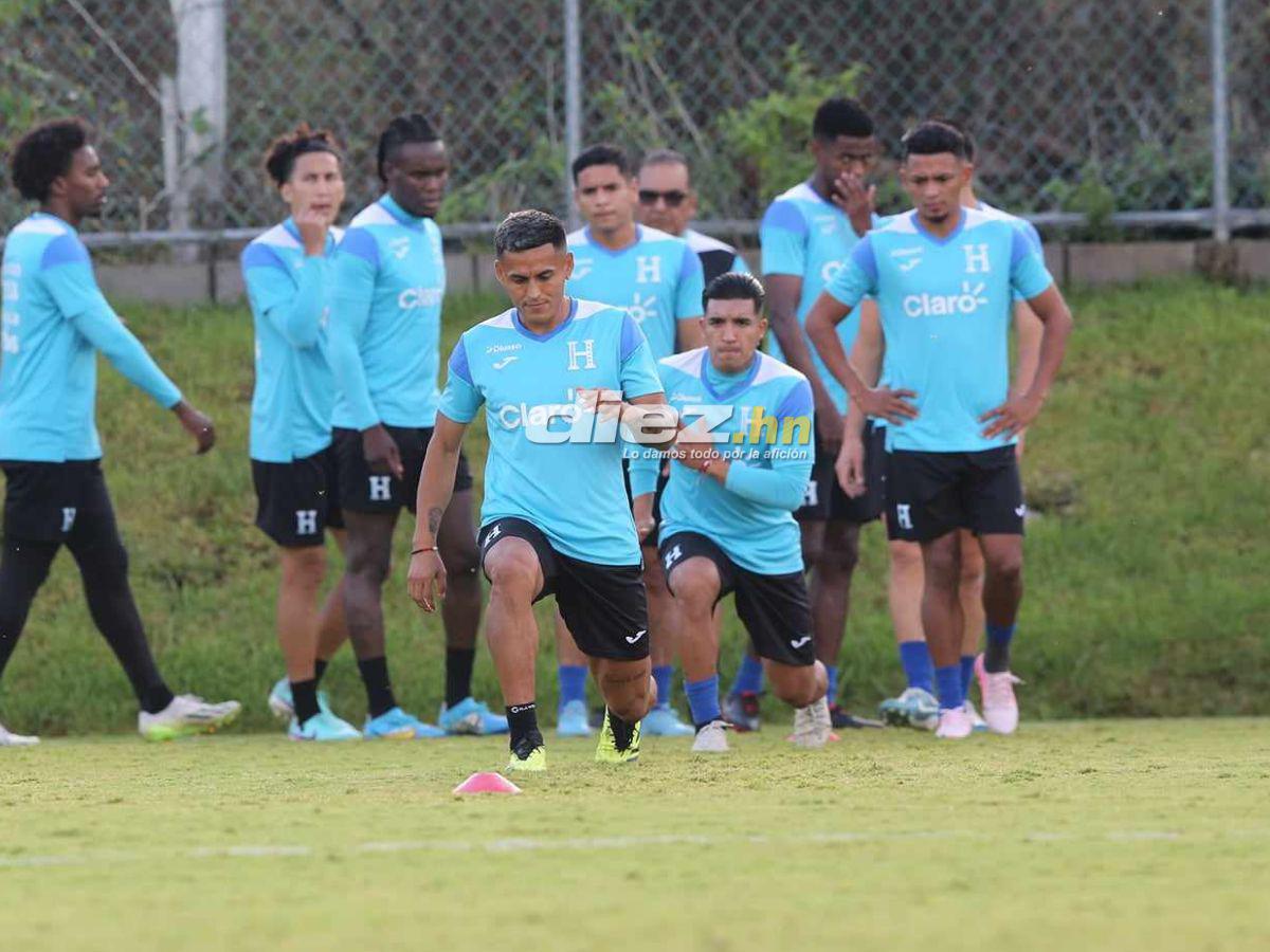 Luis Palma lució su talento y hubo cumpleaños en el CAR en último entreno de Honduras antes de la batalla ante Cuba