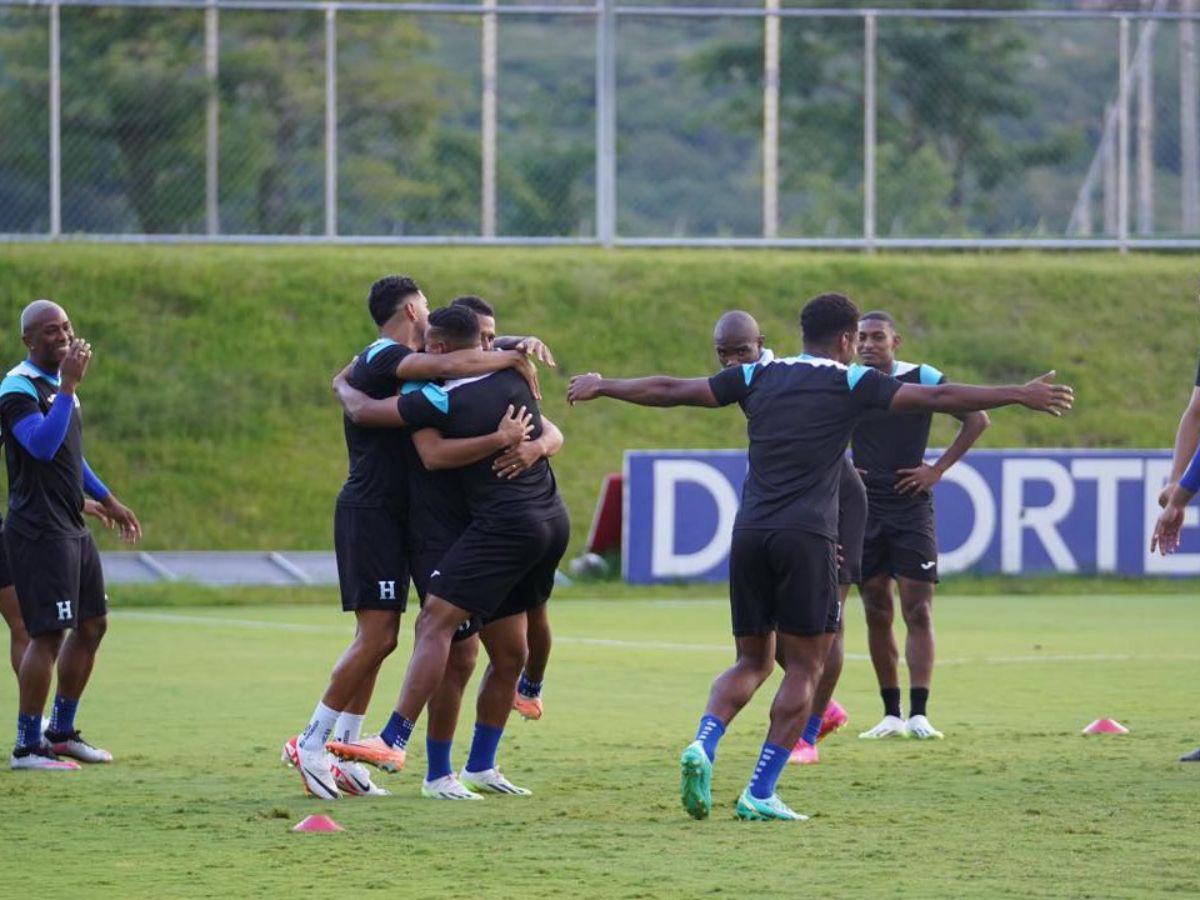 Abrazos, sonrisas y relax: Honduras y su último ensayo para la “final” ante Granada por Nations League