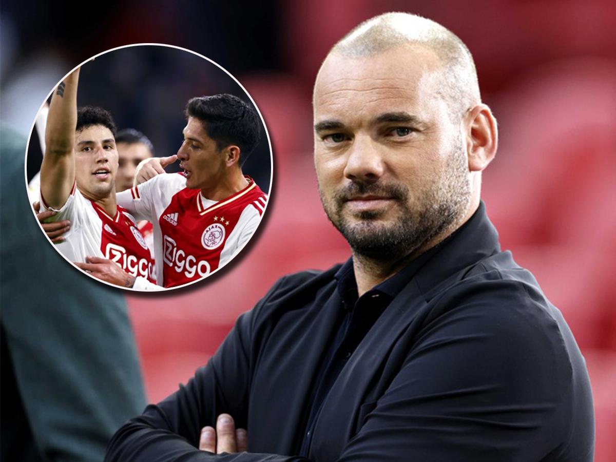 Wesley Sneijder fulmina a los mexicanos que juegan en el Ajax: “Ambos apestan’’