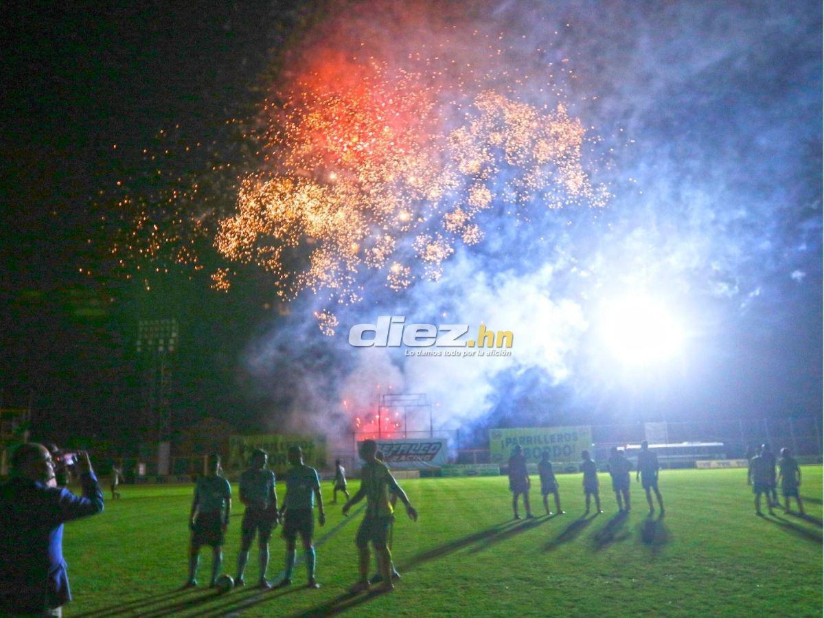 Histórico: Parrillas One inaugura bajo tremendo ambientazo la luz artificial en el Estadio Luis Girón en la Liga de Ascenso