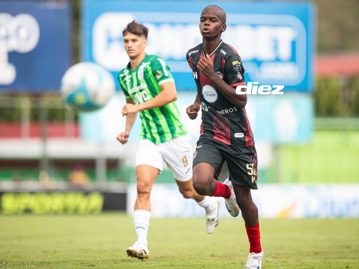 Messiniti vuelve a ser figura y Marathón derriba al CD Choloma para recuperar la cima del torneo Apertura