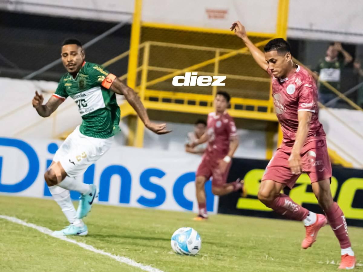 Motagua y Marathón, un clásico de mucho roce en la segunda parte.