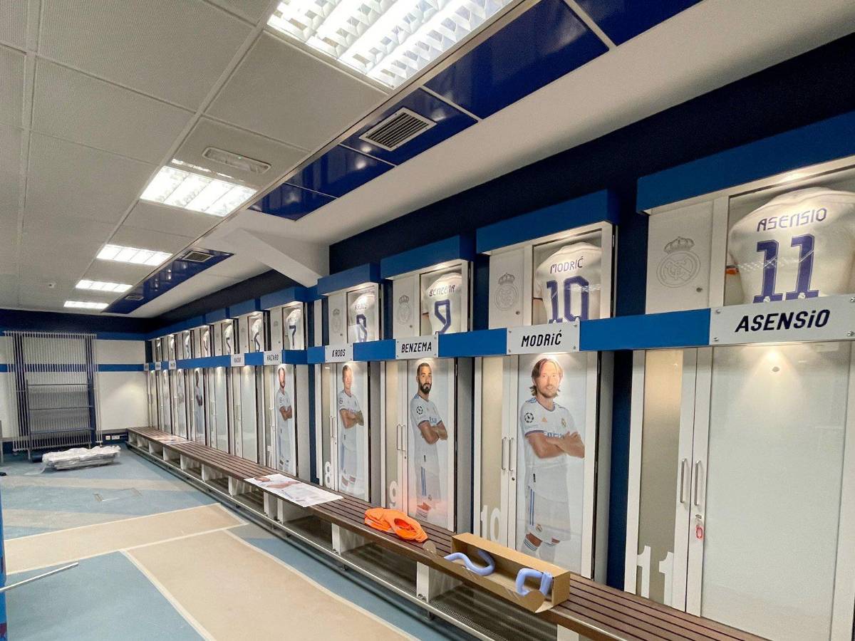 ¿Sin lujos? Así es el nuevo vestuario del Real Madrid en el Bernabéu y el gran invernadero bajo tierra para guardar el césped