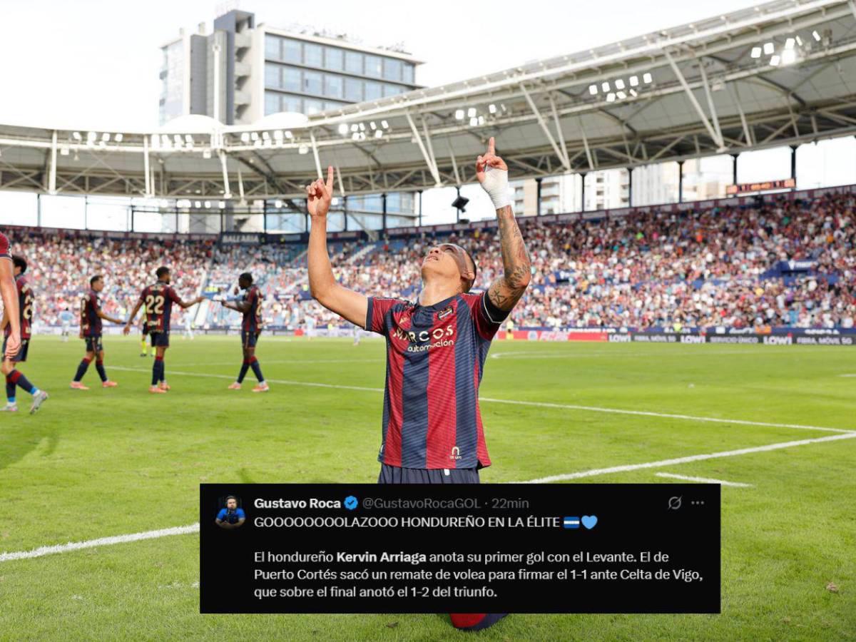 El mejor, Domingo feliz y Premio al oficio: la reacción de la prensa al golazo de Kervin Arriaga en la Liga Española