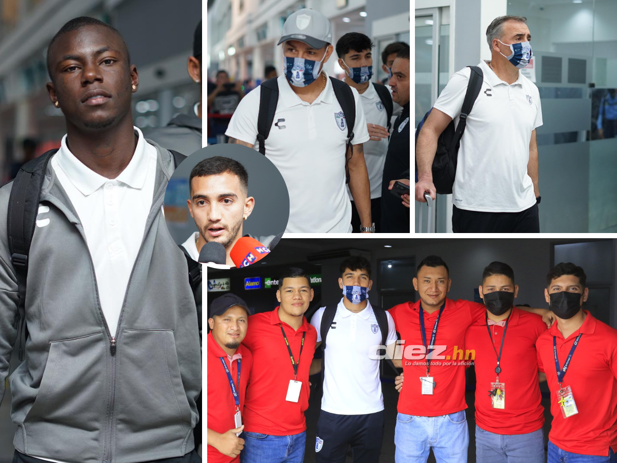 ¡Con todas sus estrellas! Furor de hondureños en llegada del Pachuca, misterioso seguidor de Motagua y el mexicano de 8 millones de euros