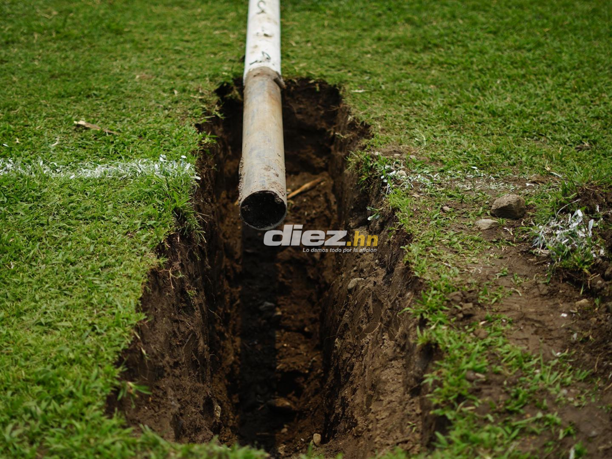 Adiós a la pesadilla: El Estadio Morazán se despide de la grama vieja para instalar engramillado de primer mundo