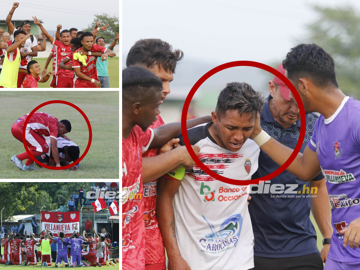 Dolor y lágrimas en el descenso histórico del Deportes Savio, festejo del Villanueva FC y la locura en el Estadio José Adrián Cruz