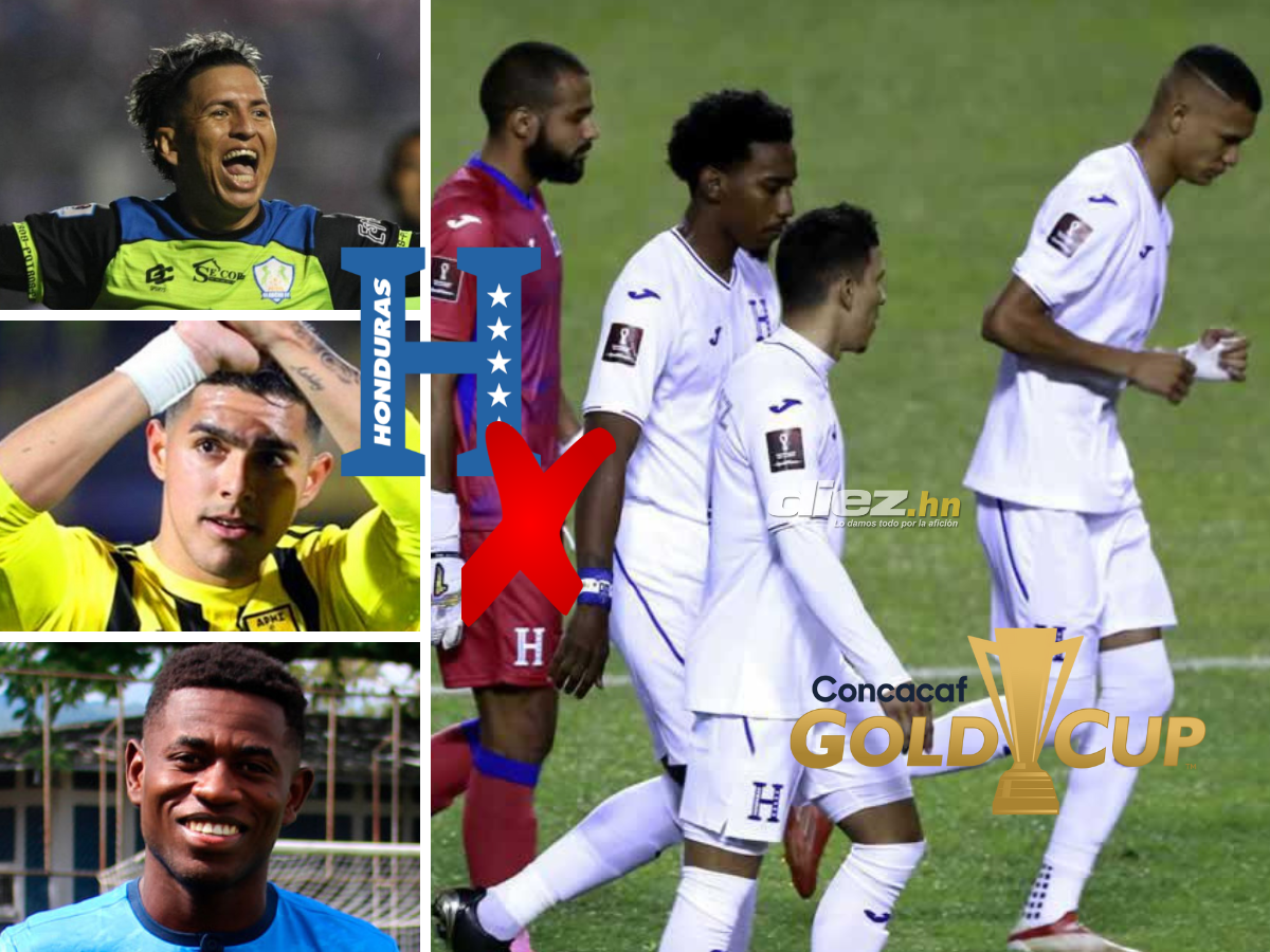 Sin Luis Palma ni “Cachita” Gómez: La lista de futbolistas descartados de la Selección de Honduras en la Copa Oro 2023