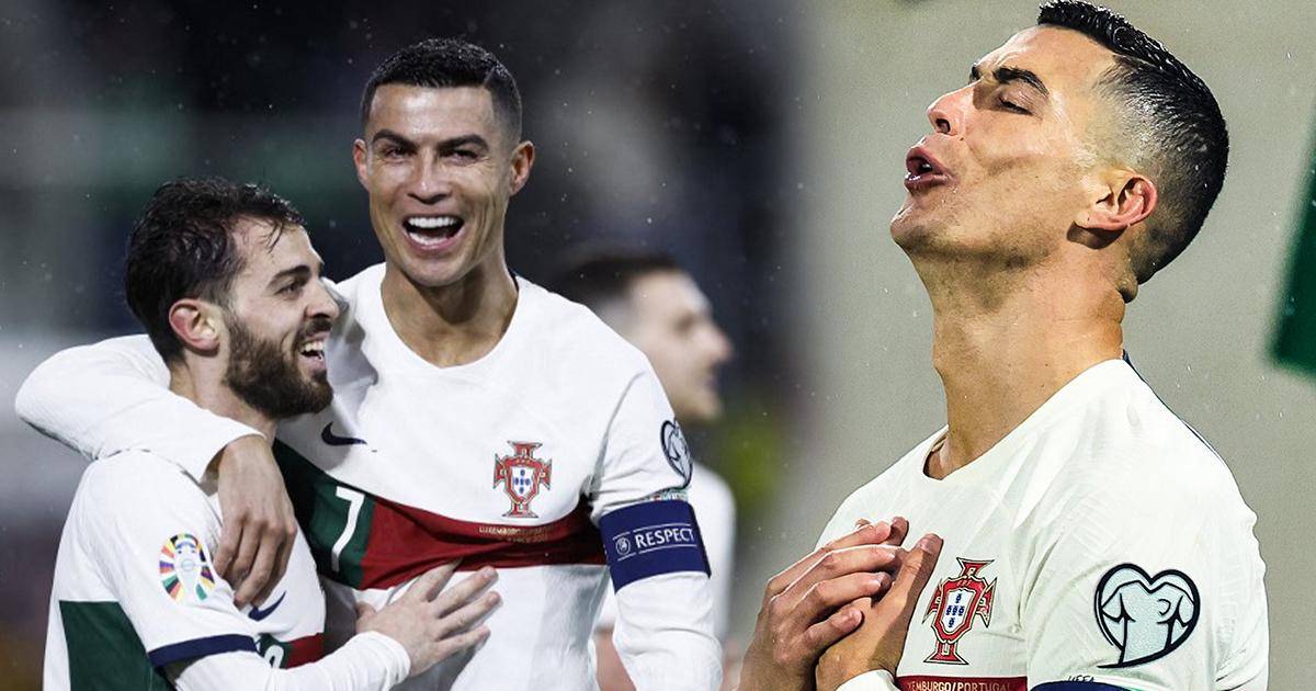 Cristiano Ronaldo scored a brace as Portugal beat Luxembourg in a Euro 2024 qualifier.