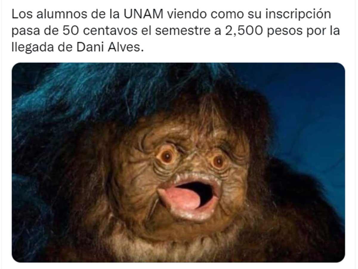 El “hombre de la máscara de plata”: los imperdibles memes del fichaje de Dani Alves a Pumas de la Liga MX