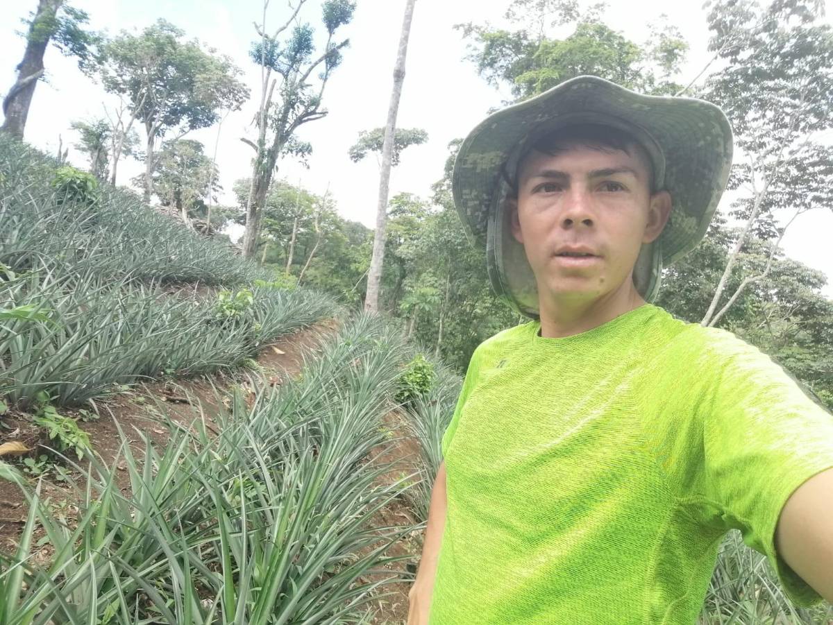 Con machete en mano y cultivando piña: Así es la vida fuera de las canchas de Francisco Martínez y su hermano árbitro