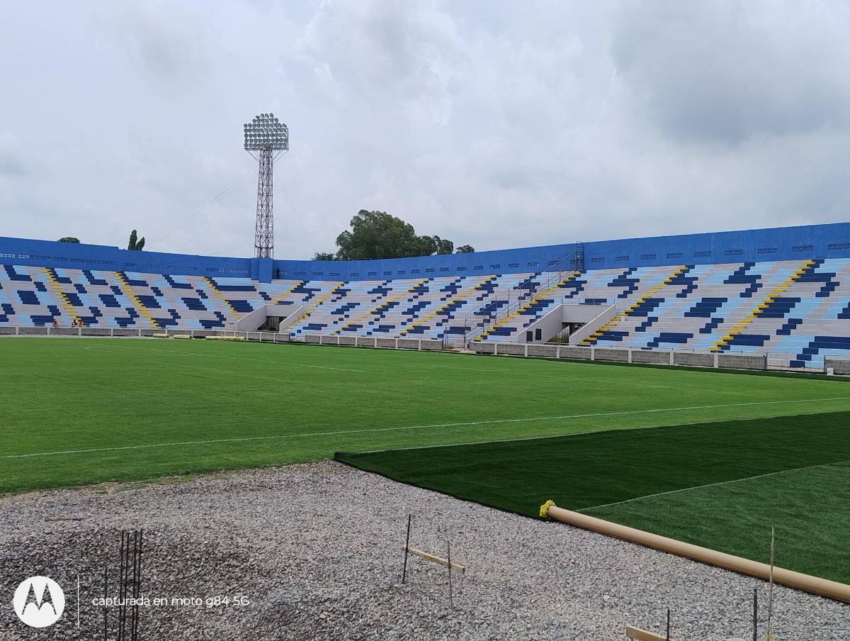 ¡Con novedad en Honduras! El estadio Municipal Ceibeño presenta un cambio total y se prepara para abrir las puertas al fútbol