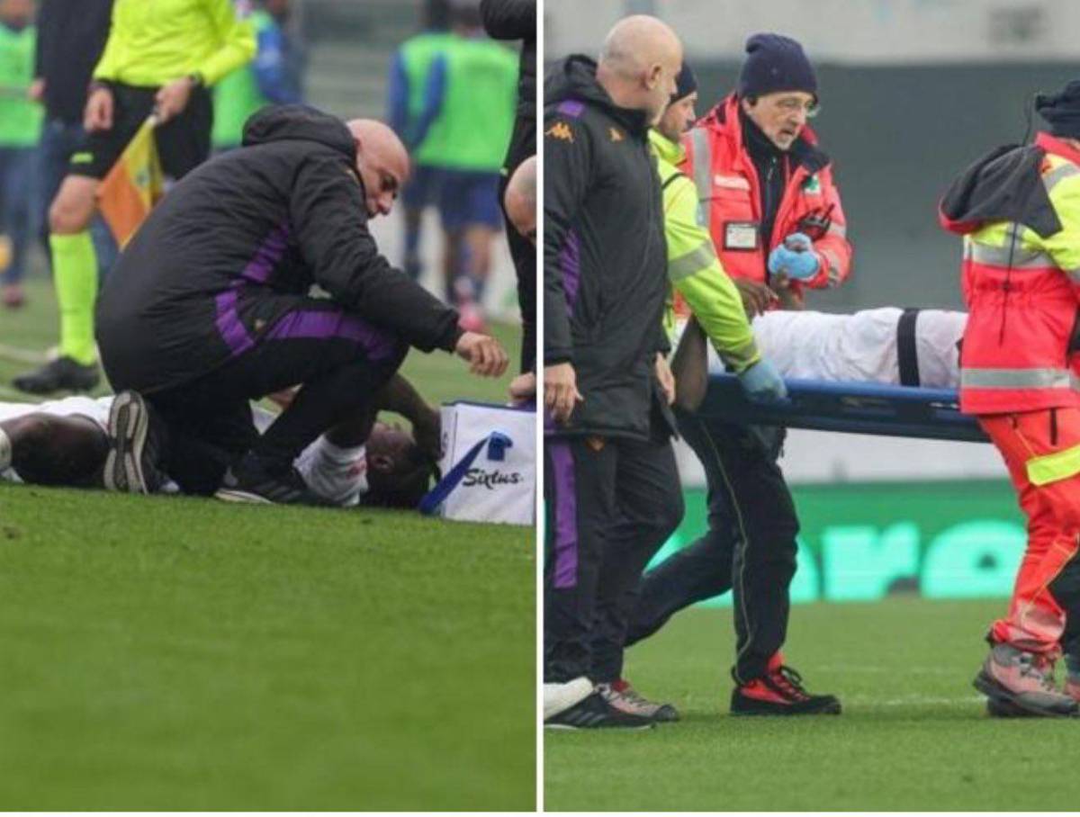 Moise Kean se desploma en partido de la Serie A y es evacuado a un hospital; el comunicado de la Fiorentina