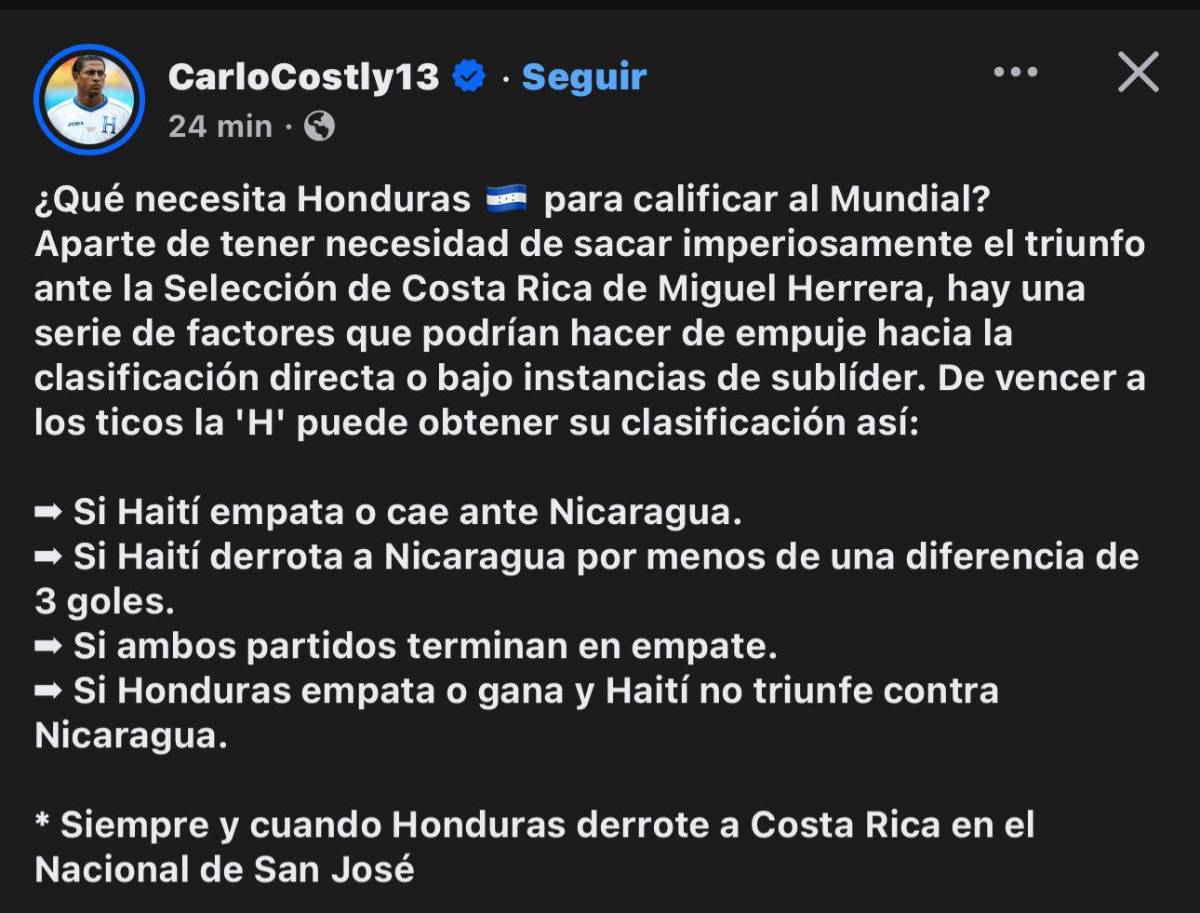 Periodista de Panamá se burla de Honduras y la prensa se ilusiona con la H: Con el ánimo golpeado, pero con la ilusión intacta”