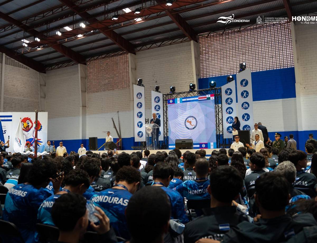 Honduras se prepara: Asfura juramenta a los 589 atletas del CODICADER 2026