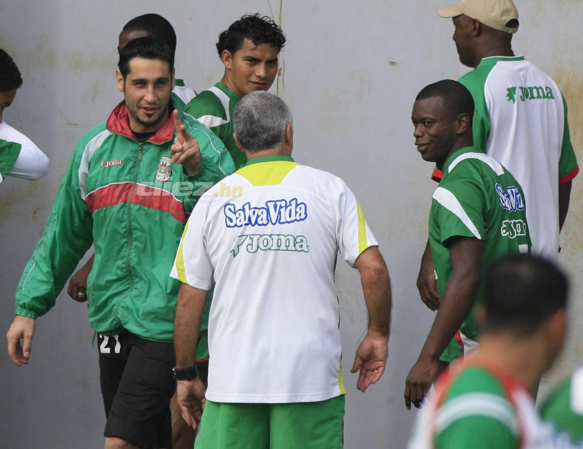 El reencuentro de dos ídolos verdolagas: Juan Obelar regresa a Honduras y Marío Berríos lo recibe con los brazos abiertos