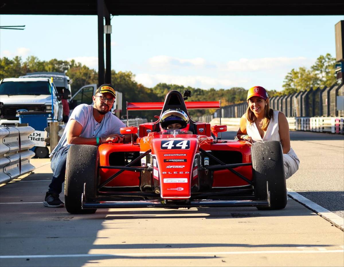 El hondureño que busca llegar a la Fórmula 1: dio el gran salto con pruebas en Estados Unidos