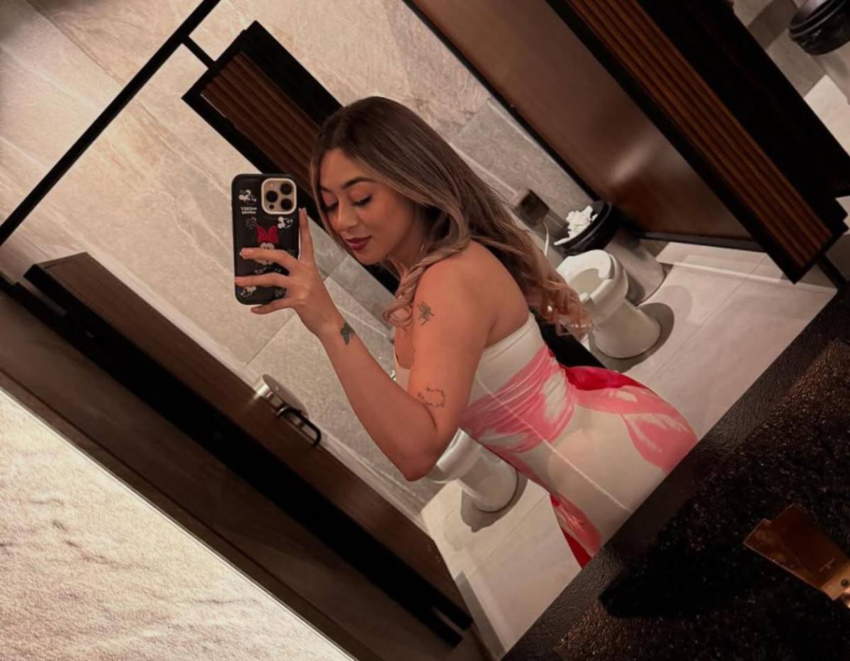 Confesó curioso pasado: La historia de la bella Desiré García, aficionada viral del Platense que enamoró en el Estadio Morazán