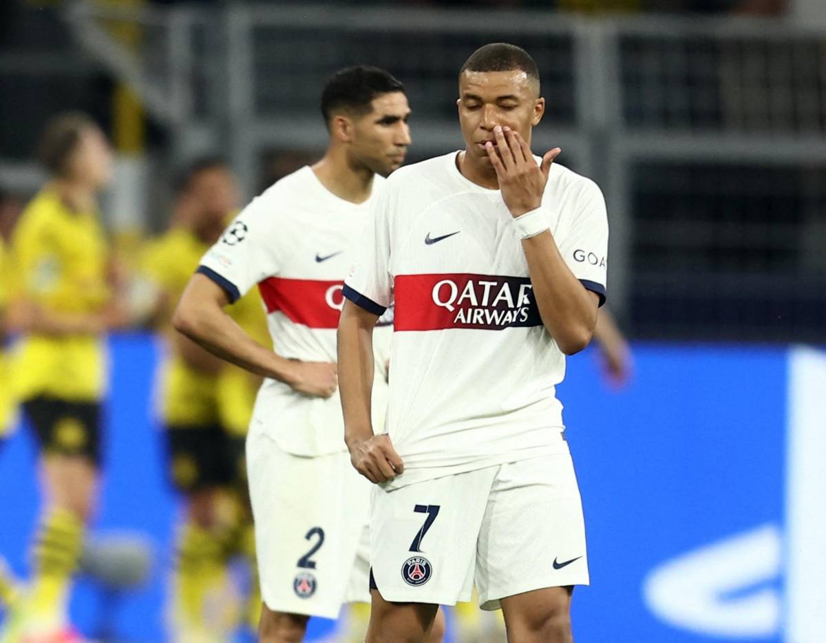 El motivo del enfado de Mbappé, el problema de Luis Enrique y el festejo del Dortmund tras ganar a PSG en Champions