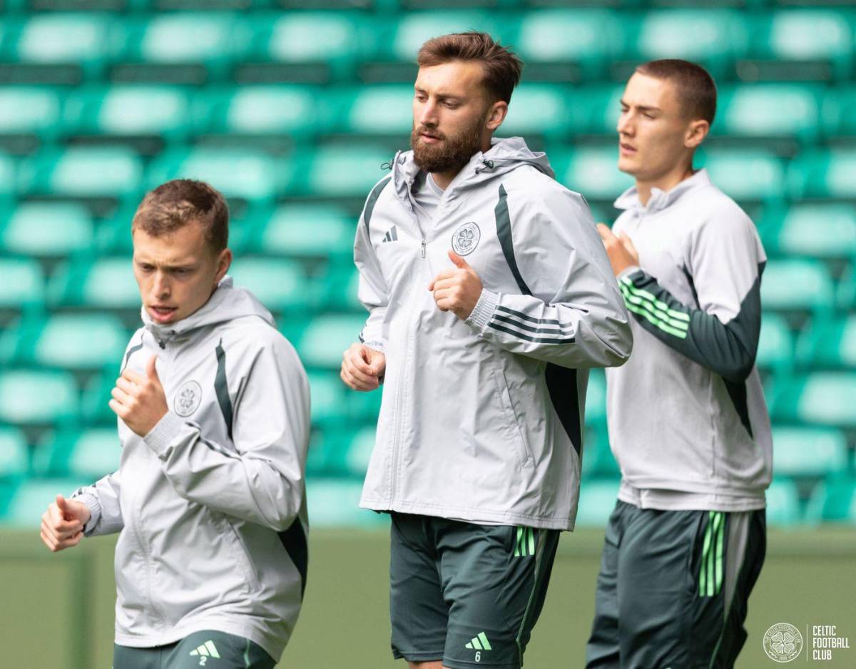 ¿Y Luis Palma? El último entrenamiento del Celtic antes de viajar a Países Bajos para disputar la Champions
