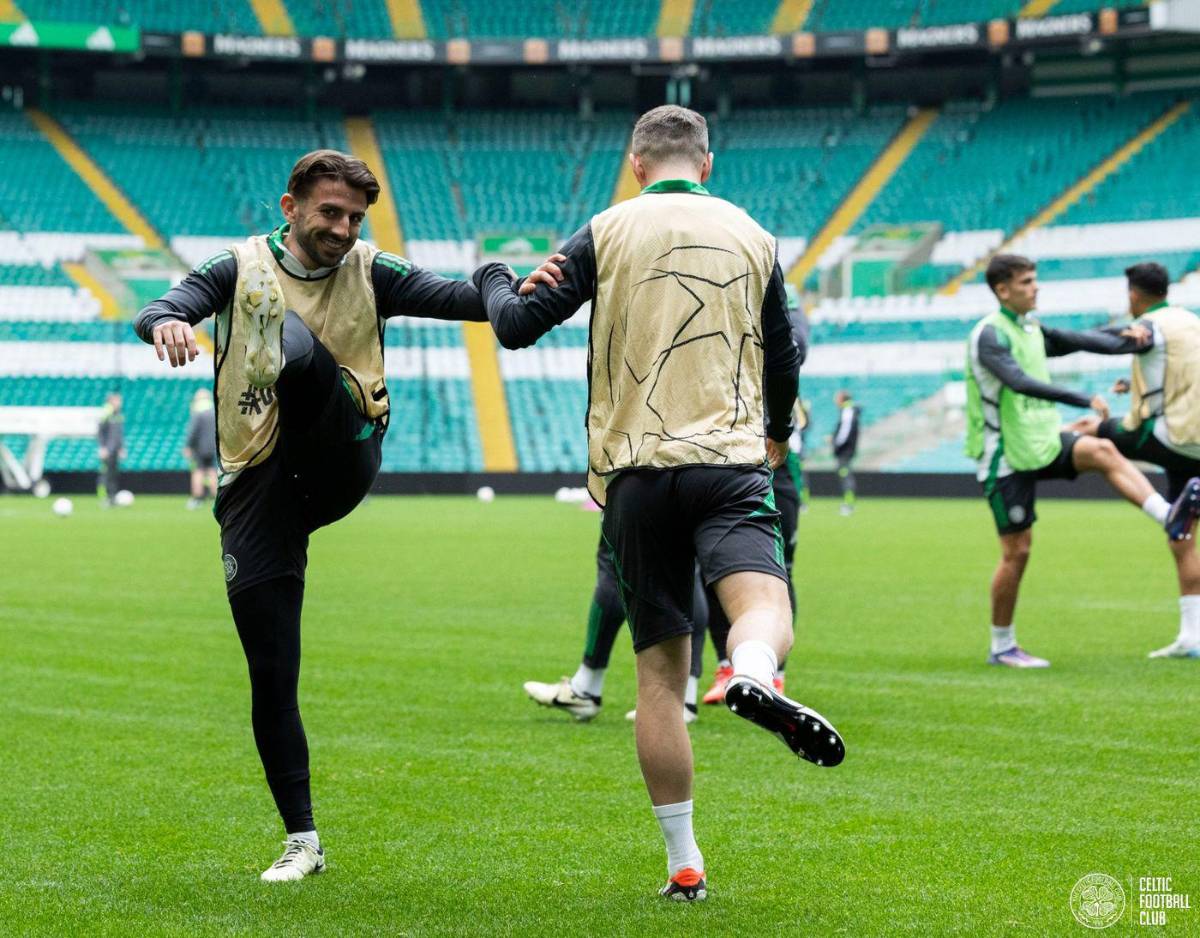 Así fue el último entrenamiento del Celtic y Luis Palma de cara al duelo ante el Dortmund en la Champions ¿convocado?