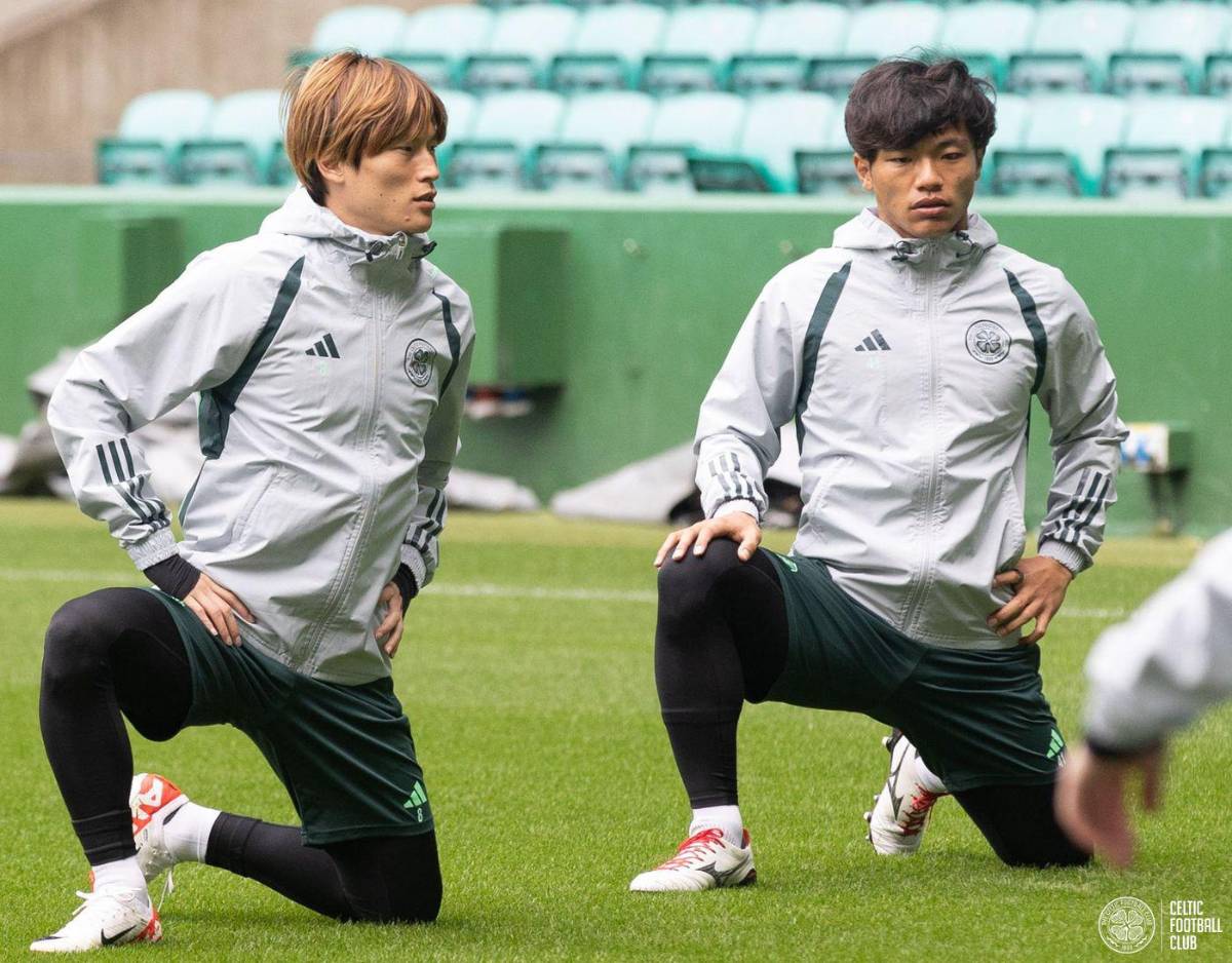 ¿Y Luis Palma? El último entrenamiento del Celtic antes de viajar a Países Bajos para disputar la Champions