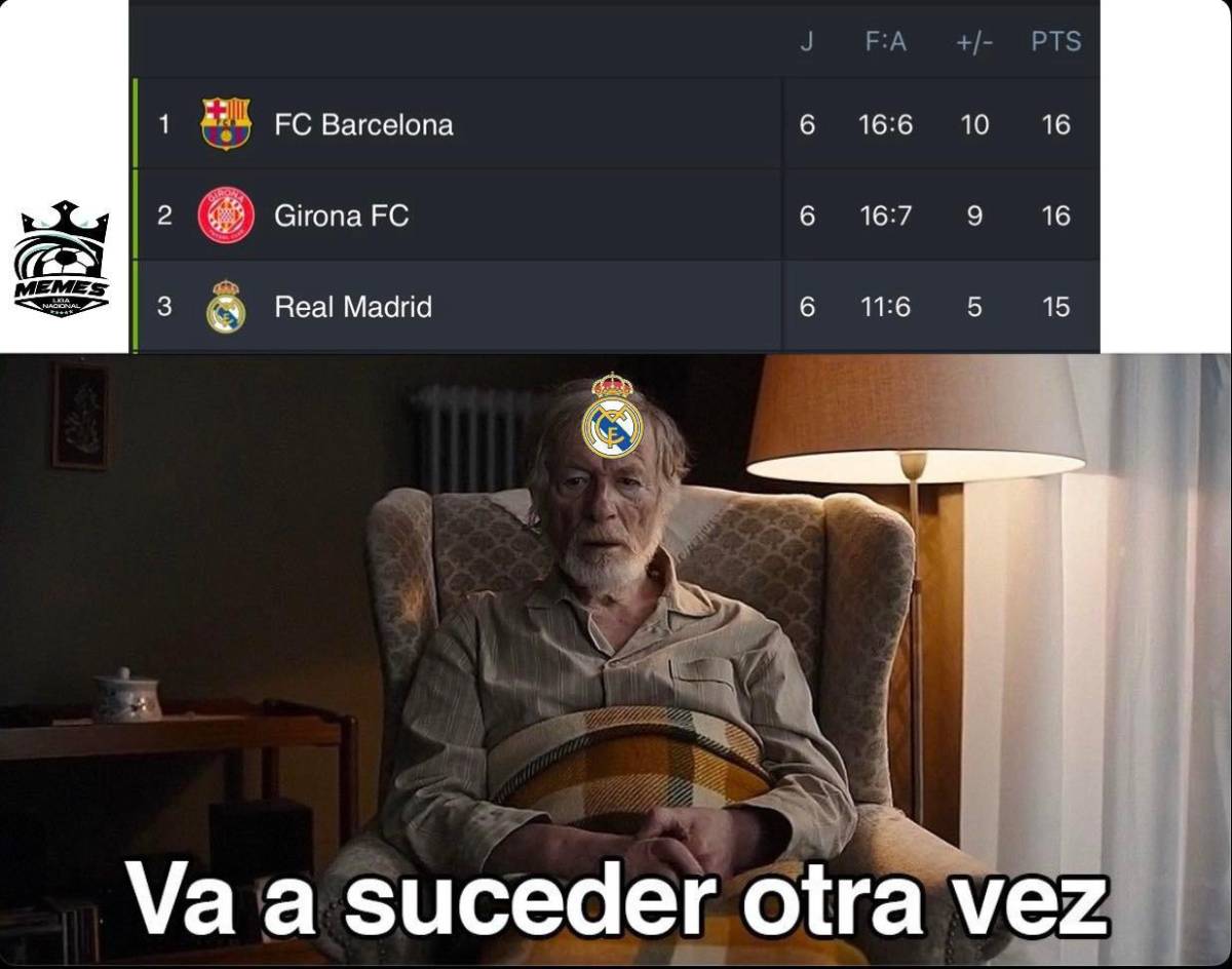 Bellingham es la víctima favorita de los memes tras la primera derrota del Real Madrid en la temporada